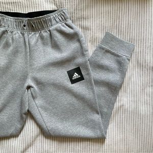 Adidas grey joggers